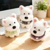 Niedlicher Westie Plüsch Schlüsselanhänger Stoffhund Spielzeug Kawaii Weiß Flauschig Duftend Tasche Anhänger Kompakt Für Geldbörse Zubehör Auto Lifestyle