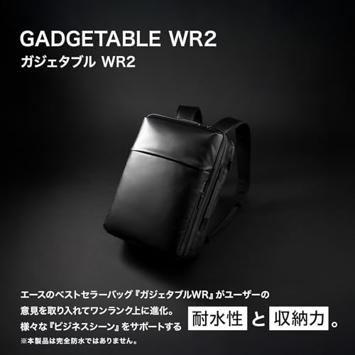 Ace Gene Gadgetable WR2 Business Backpack, A4 Size, 13.3-inch PC Storage, 11L Capacity, No. 68661