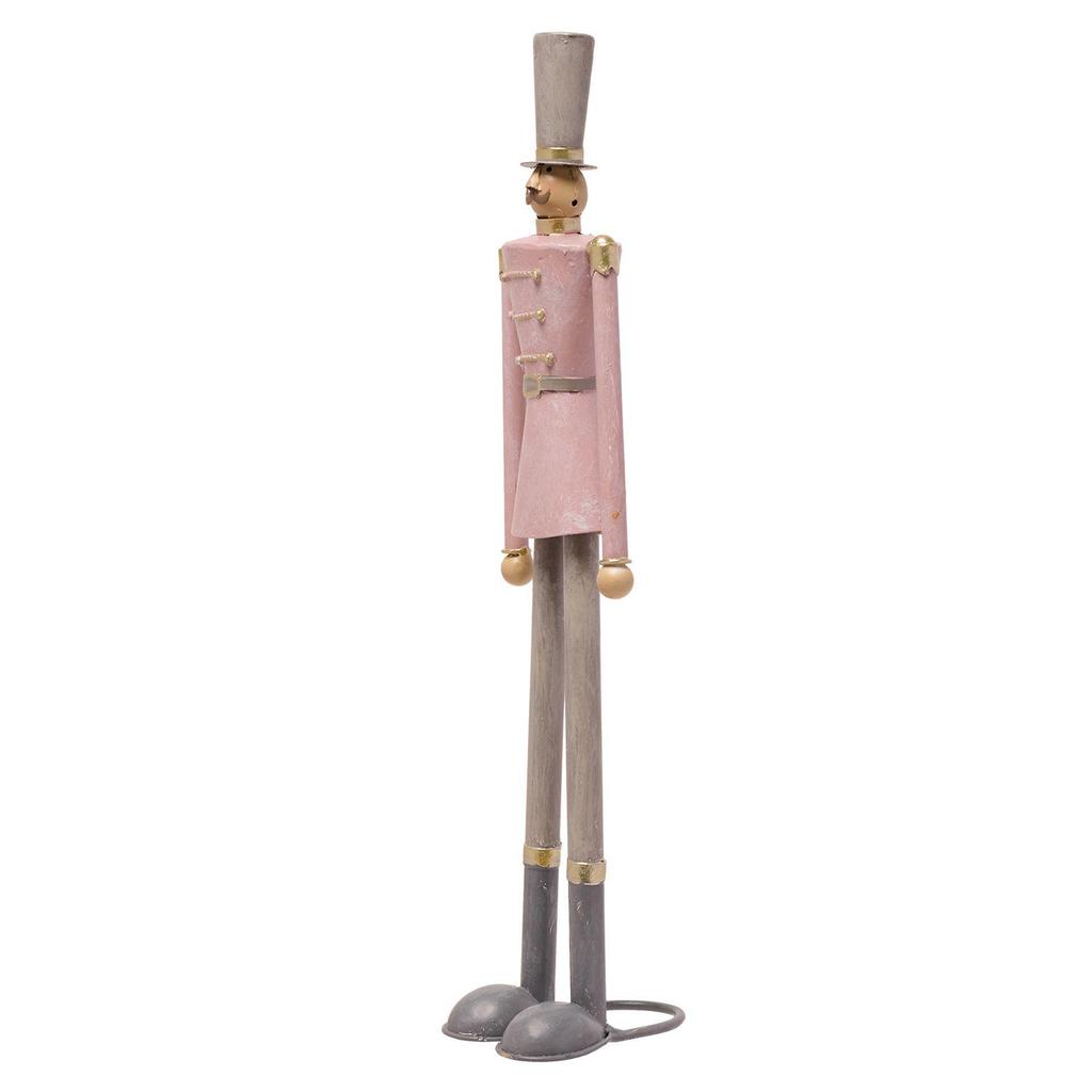 Blush Metal Nutcracker - Small
