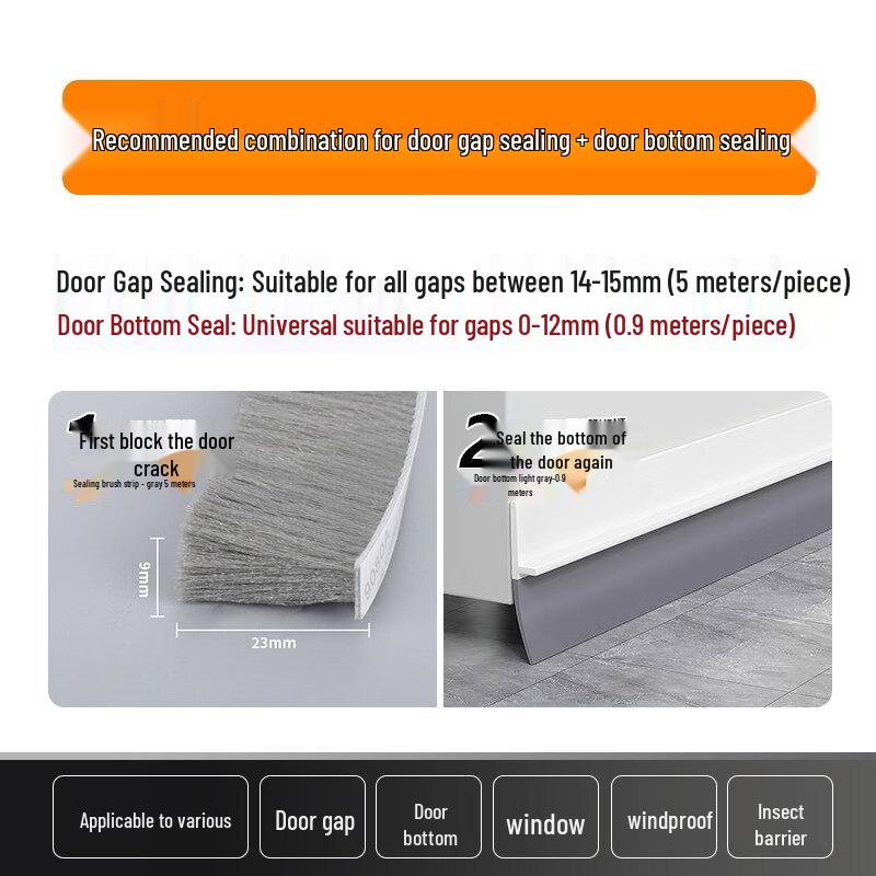 Self-Adhesive Door & Window Sealing Strip