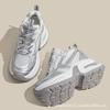 Inner Heightening Women's Shoes 10cm New Breathable Dad Shoes Platform Mesh Small Sports Casual Shoes Women A8910