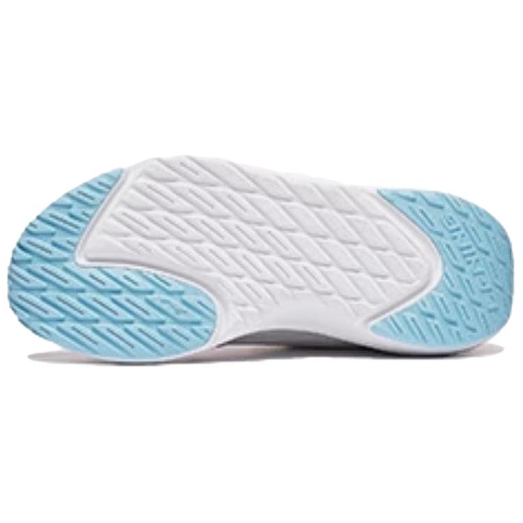New LiNing Soft Anti-Slip Wear-Resistant Low-Top Casual Shoes Women's White Blue AGLT180-3