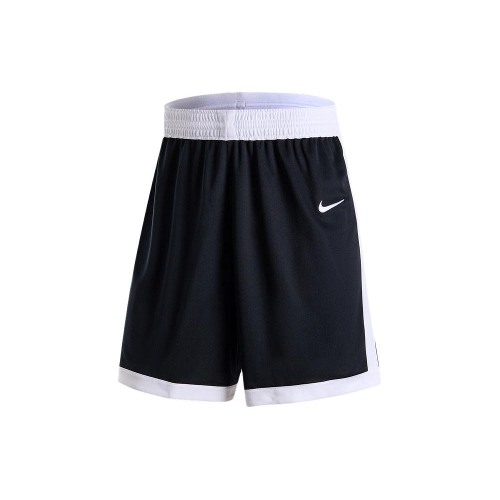 

New Nike Basketball Shorts Men s Black/White HF0518-010 M