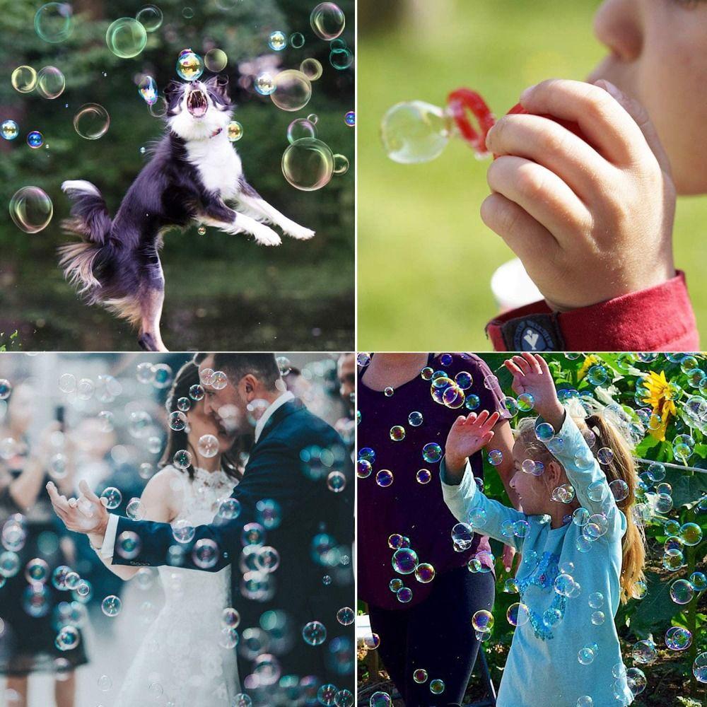 Heart Bubble Wand Set Star Bubble Blowing Tool Bubble Blower Multi-Shape Bubble Maker Children