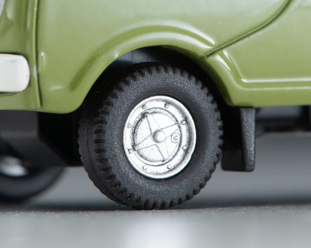 Tomica Limited Vintage 164 LV-198a Mazda Porter Cab Three-way Open Green with Figure Completed Product 314936