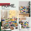 Retro Colorful Fish Cushions Pillowcase Polyester Cushion Cover Throw Pillow Sofa Decoration Pillowcover Home Car Decor