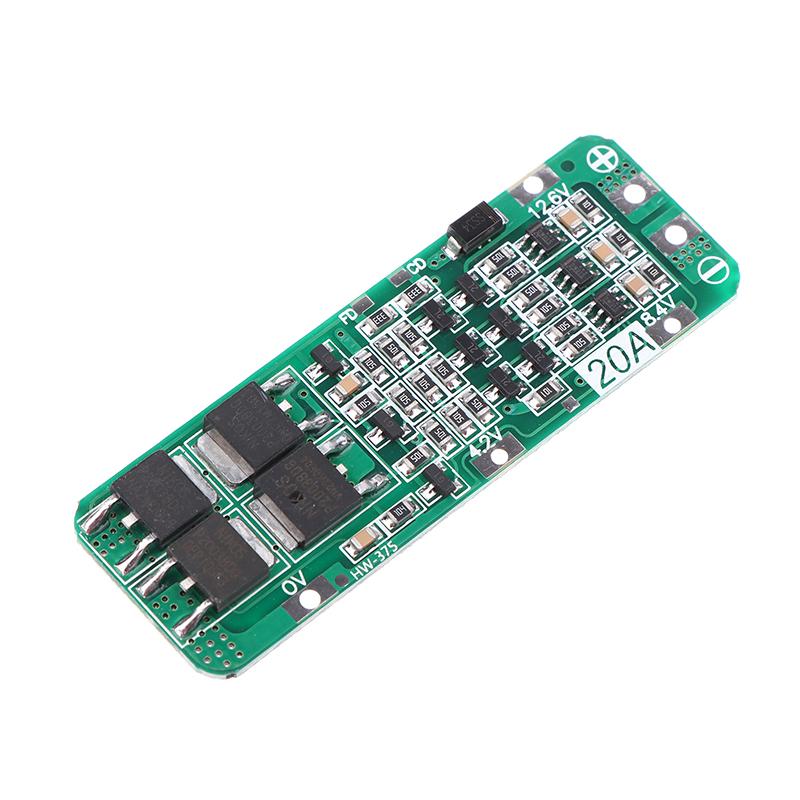 3S 20A Li-Ion Lithium Battery 18650 Charger Pcb Bms Protection Board 11.1V 12V 12.6V Cell 59X20X3.4Mm Module