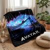 Avatar Theme Blanket Soft Flannel Blanket Plush Throw Blanket Cozy Sofa Bed Blanket for Home Decor