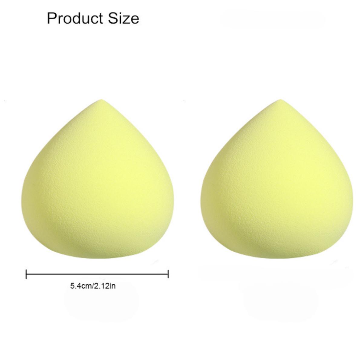 

2Pc super Soft Makeup Sponges Set Dry Wet Cosmetic Puffs Foundation Concealer Highlight Blender Makeup Beauty Makeup Accessories