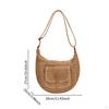 Handgewebte Damen Schultertasche Böhmische Strandhandtasche für Arbeit Party Urlaub