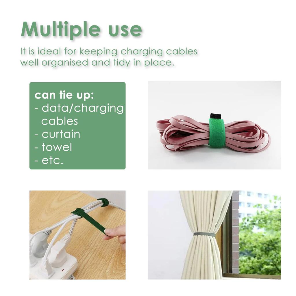 5m Green Garden Twine Plant Ties Nylon Plant Bandage Garden Hook Loop Bamboo Cane Wrap Support Garden Accessories