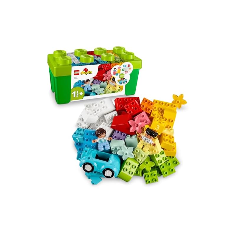 LEGO Duplo Duplo Container Deluxe Set - Educational Toy for Toddlers (Boys and Girls), First LEGO Blocks, Ages 1.5, 2, 3, Educational Toy (Item No.