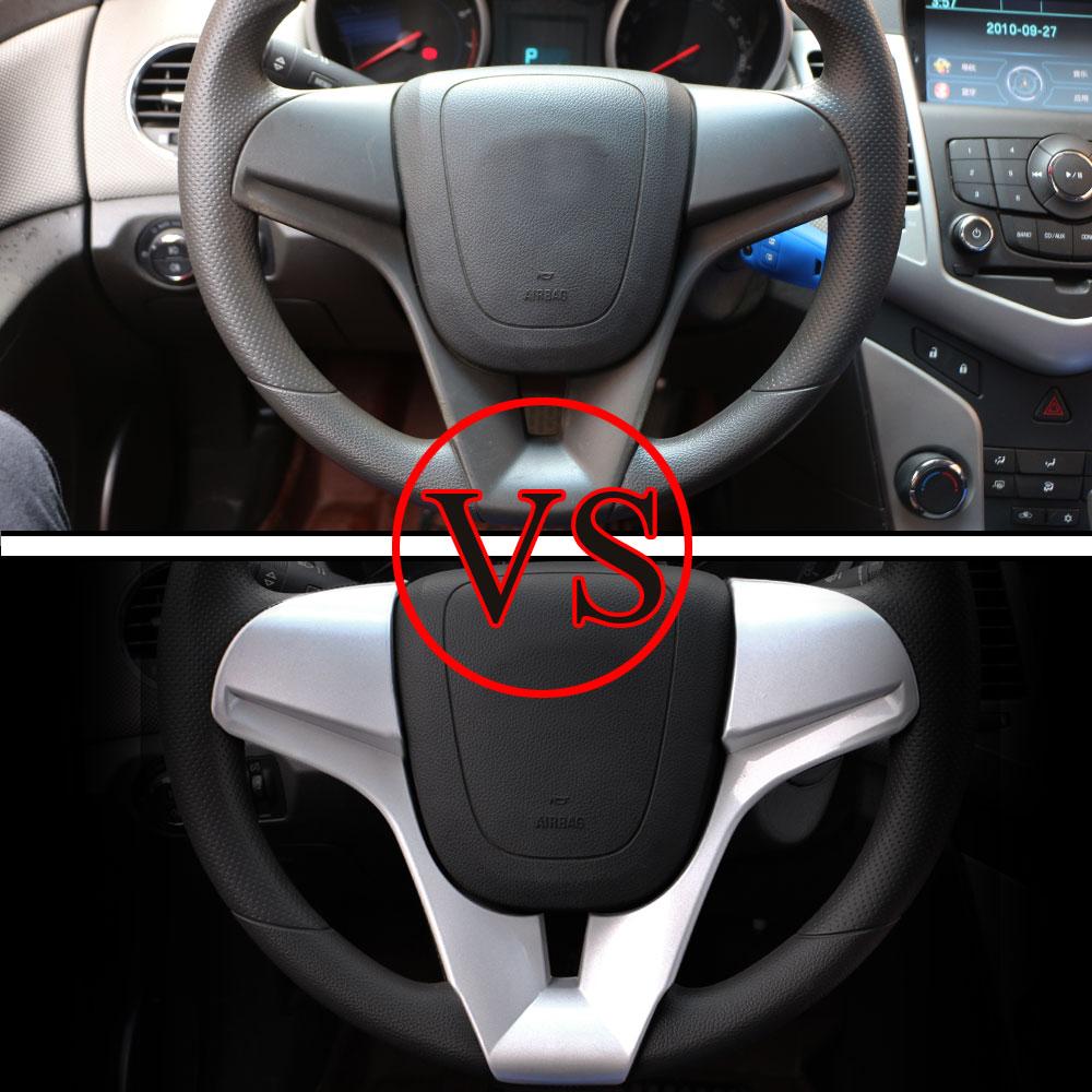 ABS Bilrattkåpa Dekal för Chevrolet Chevry Cruze Sedan Halvkombi 2009 - 2014 Interiörtillbehör
