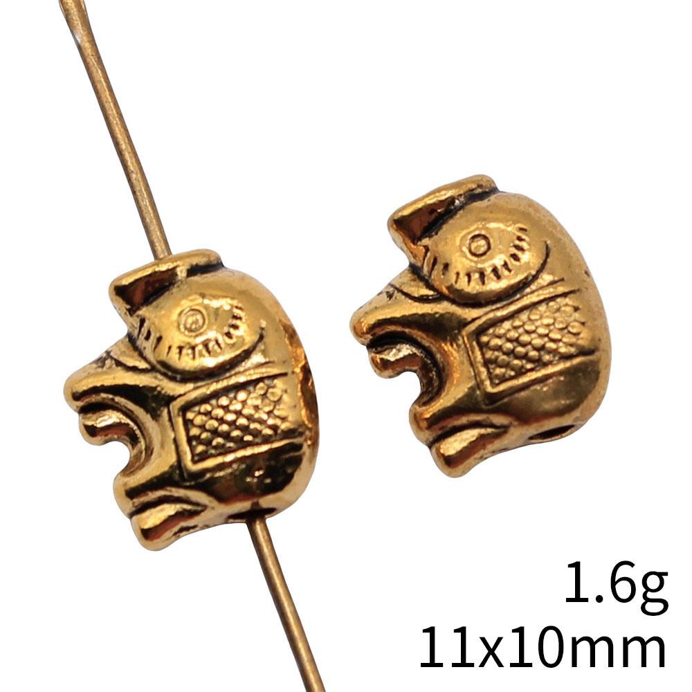 Beads To Make Jewelry Jewelry Findings & Components Animal Small Hole Beads Spacer Accessories Parts Beads For Jewelry Decorations And Accessories