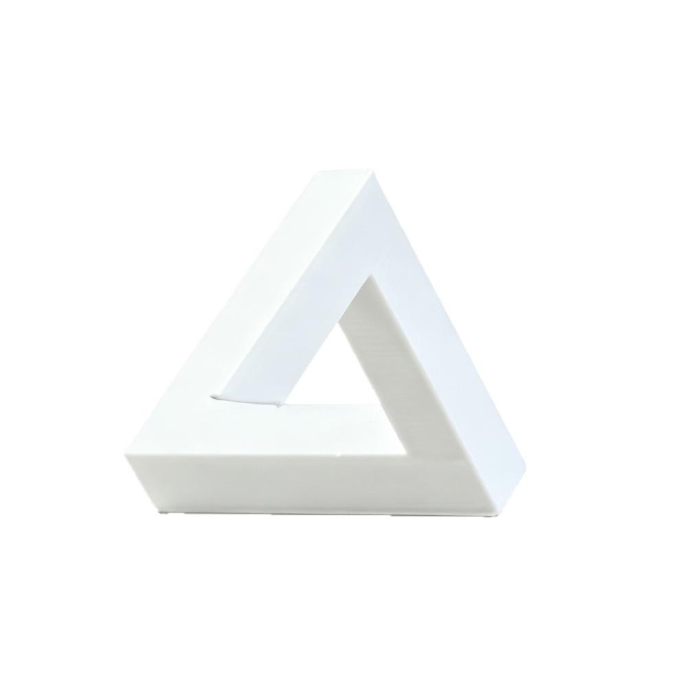 Funny Geometric Optical Illusion Triangle Optical Paradox Craft Decor  for Science Enthusiasts