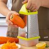 ZISIZ Four-Sided Stainless Steel Kitchen Grater Set