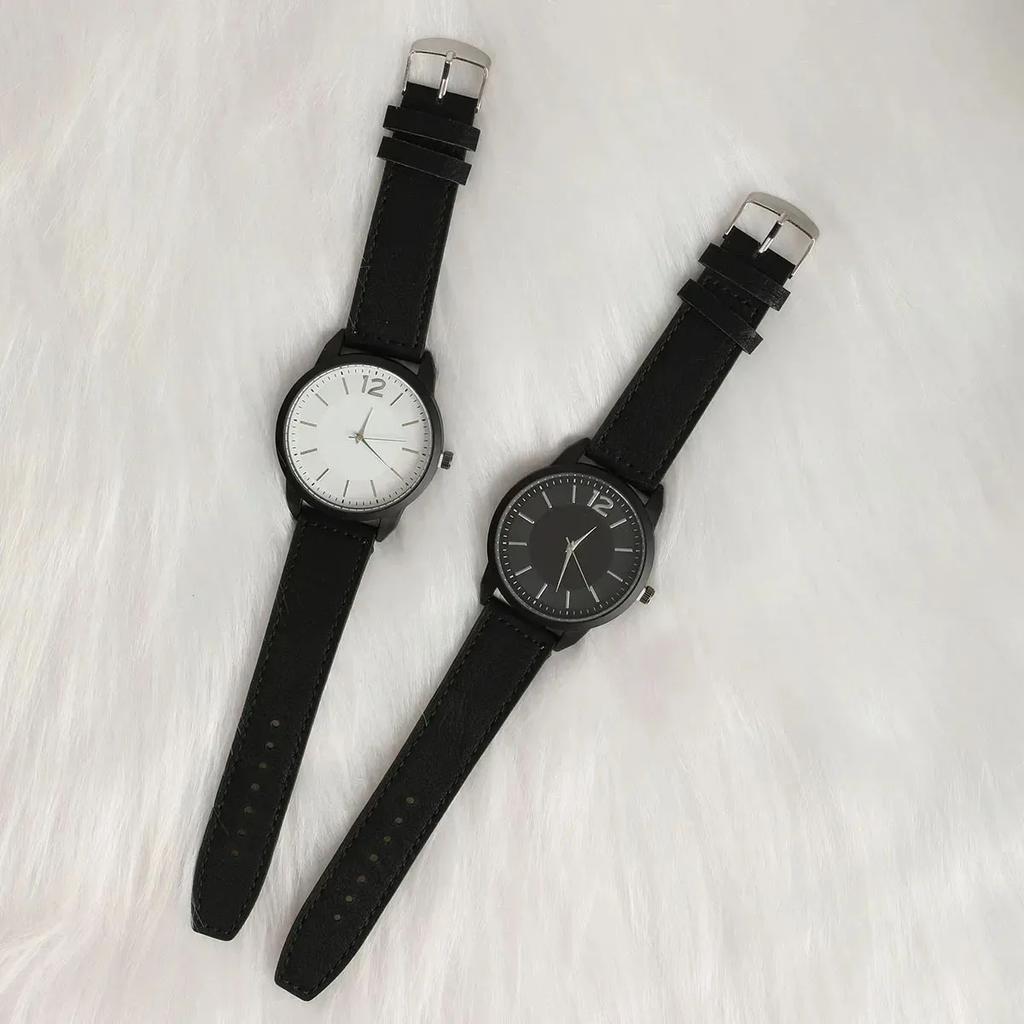 1pc-Fashionable and Minimalist Couple Watch, Lightweight and Luxurious Minimalist Watch (no Box)