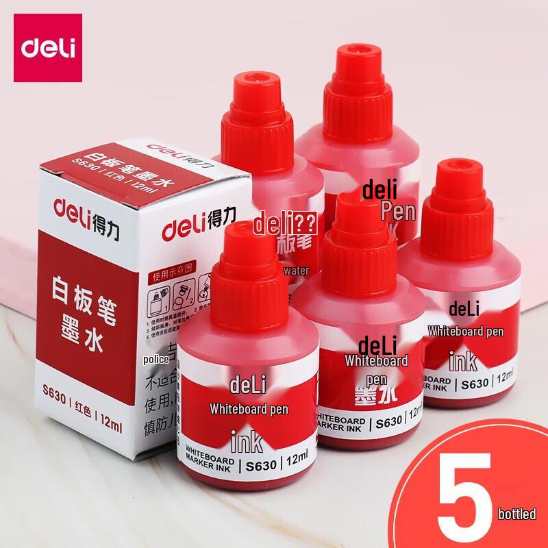 Deli S630 Refillable Whiteboard Marker Ink