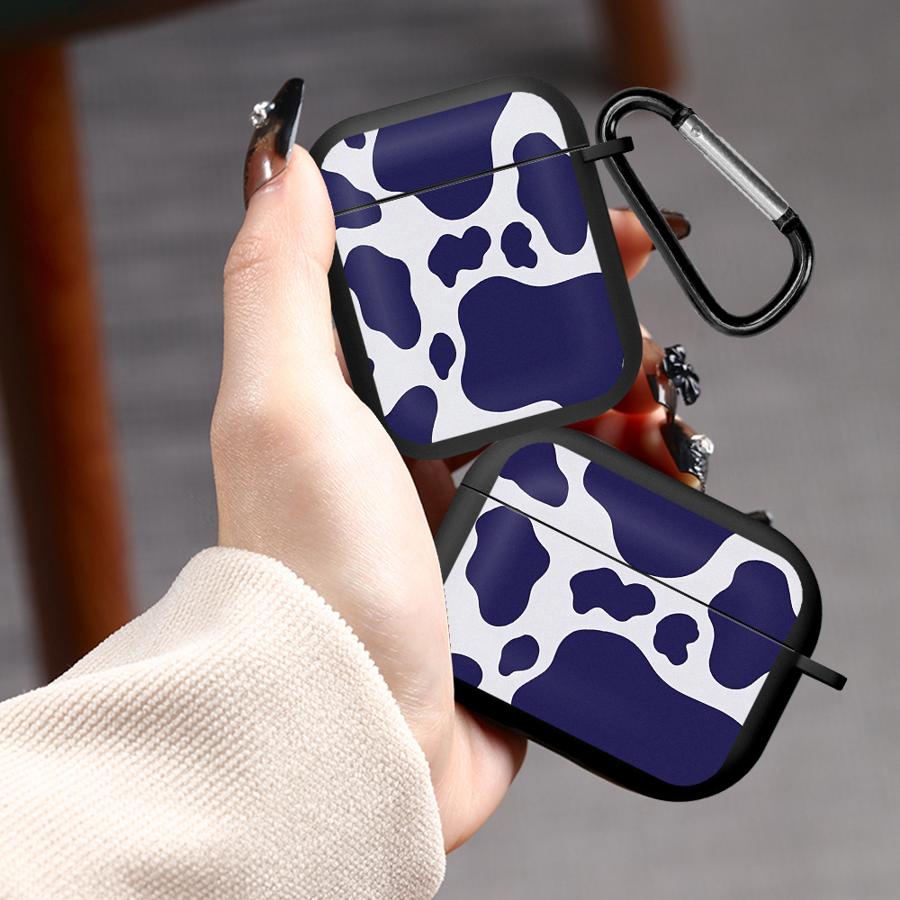Fashion Cow Pattern Case For Airpods Pro2 2 Pro3 1 4 Pro 3 Earphone Cases Cover