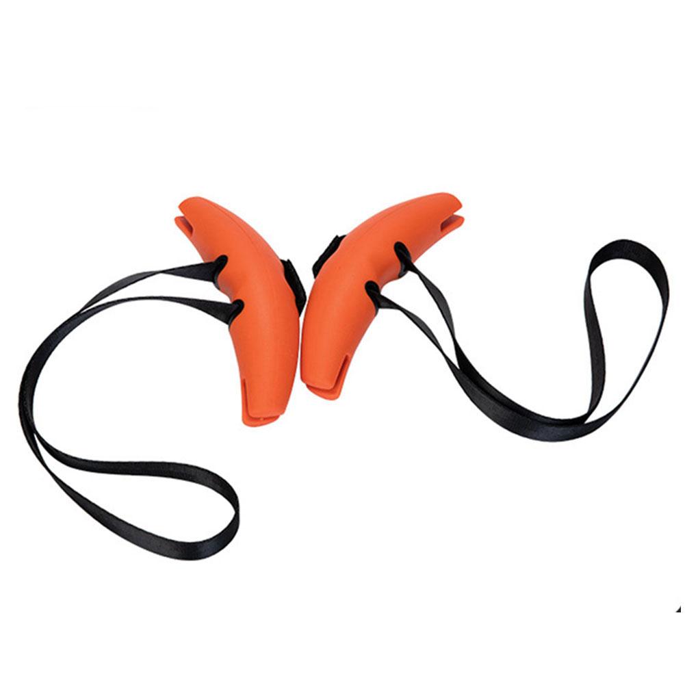 

Pull Up Handles Rubber Neutral Grip Heavy Duty Cable Machine Handles Weight-lifting Multifunction Gym Equipment for Gym Workout помаранчевий