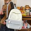 Schoolbag Small Fresh Cute Ins Large Capacity Schoolbag Female Junior High School High Value Backpack Versatile Backpack New