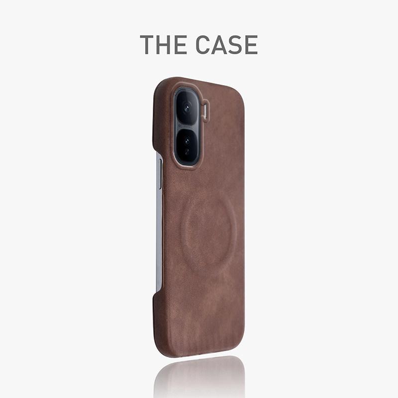 Magnetic Lambskin Case for iQOO Neo 11/10 Pro - Autumn/Winter Edition for Men & Women iQOO Neo11
