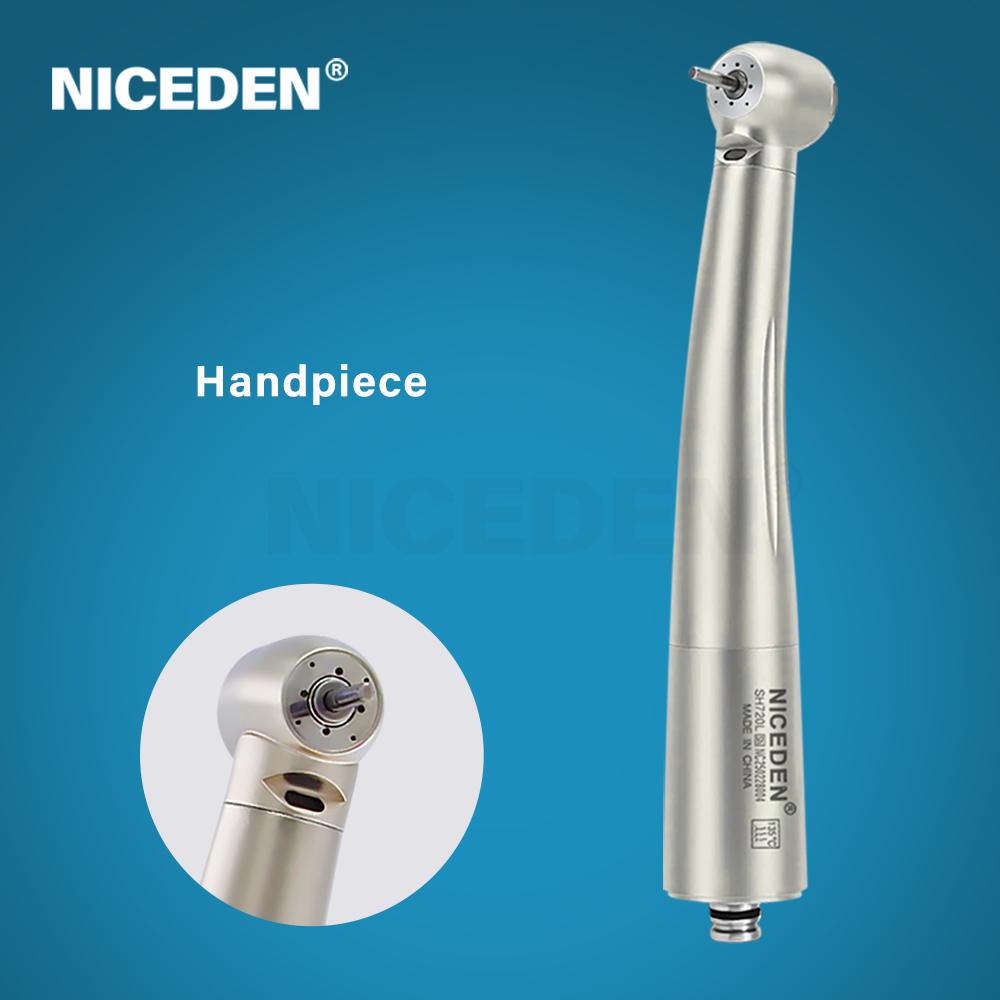 Niceden Tip S MAX X600L(Cap de torsiune) X700L( cap de torsiune) Piesă de mână optică LED de mare viteză pentru chirurgie dentară pentru cuplaj NSK