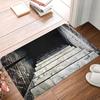 3D Stone Cave Optical Illusion Doormat Deep Rock Hole Print Non Slip Washable Floor Mat for Home Entrance Hallway Decor