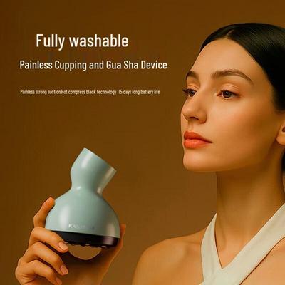 Smart Electric Guasha Cupping Hot Compress Massager CN Plug (adapter Included)