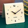 Small Desk Clock Decorative Table Clocks Silents Clock Analog Clocks Battery Operated for Nursery Living Room Bedroom