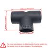 42mm/60mm/75mm/90mm Parking Heater Exhaust T Pipe Connectors Air Vent Ducting Outlet Parts For Eberspacher Webasto