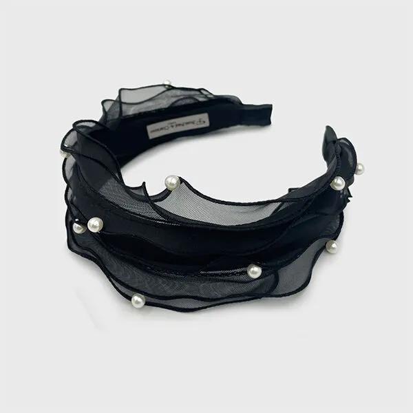 Frill Pearl Hairband JP-22-118HB