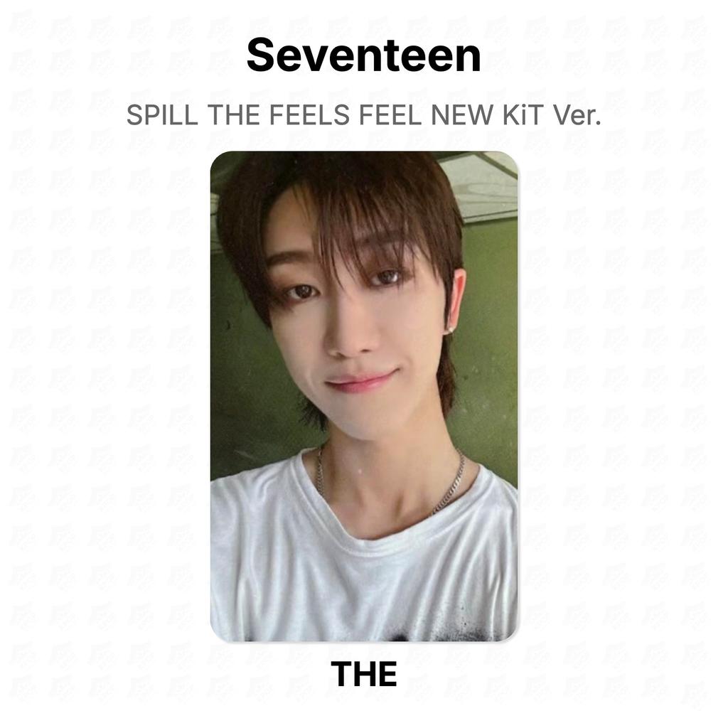 Seventeen SPILL THE FEELS FEEL NEW KiT Ver. Official Photocard