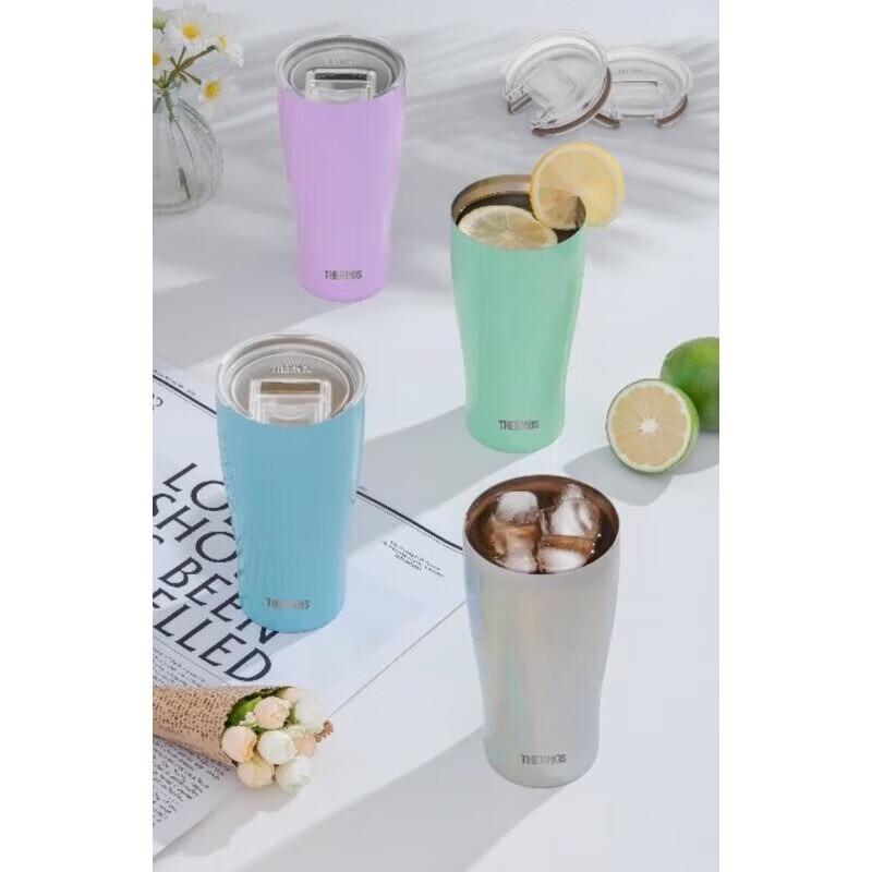 Thermos Large Capacity Stainless Steel Insulated Portable Beverage Cup