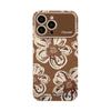 Applicable To Apple 15 Promax Mobile Phone Case Iphone14 French Retro Flowers 11 All Inclusive 16 Temperament 12 Huawei