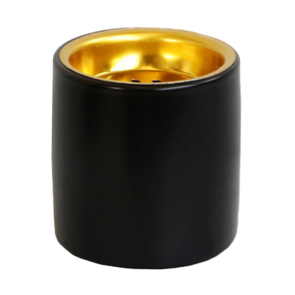 Ceramic Burner House Office Yoga Decoration , Black L, as described