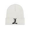Death Note L Knitted Hat Women's Unisex's Beanies Winter Hats Polyester  Casual Caps