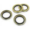 4 Pack Trailer Hub Grease Seal 010-036-00 Double Lip, 2.250" ID X 3.376" OD Double Lip Seal for Dexter Texcom 5200-7000 Lb RV Trailer Axles D42,