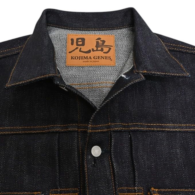 KOJIMA GENES Denim Jacket 23oz Selvage Second Type Heavyweight Indigo XL RNB-5072