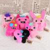 Schlüsselanhänger Plüschtiere Fugg Baby Pinkles Zähne Monster Kuscheltiere Fugglers Keypers Serie 6 Anhänger Puppen