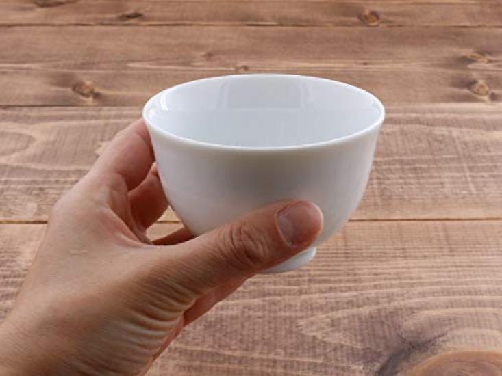 EAST stůl Yuragi Sencha Bowl White [STUDIO BASIC] di-B2-1005-1 200ml Japonský čajový šálek Sencha Bowl Mikrovlnná trouba Vhodné do myčky na nádobí di-B2-1005-1
