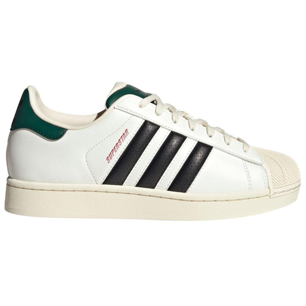adidas Orijinal Superstar Çok Yönlü Rahat Dayanıklı Düşük Üst Kaykay Ayakkabıları Unisex Spor Ayakkabı Beyaz Siyah Yeşil JP9188