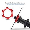 Bike Hub Center Lock To 6 Hole Adapter Mountain Bicycle Centerlock Hubs Middle Lock Conversion Seat 6 Bolt Rotor Disc Brake Part