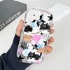 Cute Cartoon Pattern Cream Texture Casing Wavy Edge Soft Silicone Cover Phone Case for Vivo