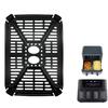 Grill Pan For Holstein Housewares 8.4 QT Digital Air Fryer Replacement Cooking Plate Airflow Design Non-Stick Dishwasher Safe