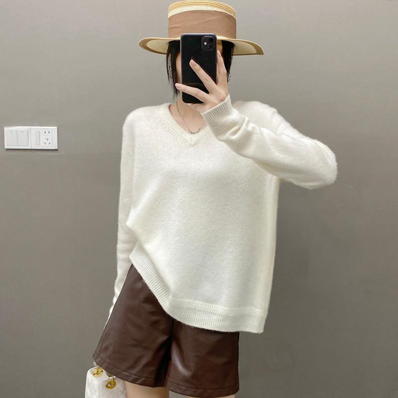 Qinghe 100% Pure Cashmere Women's Sweater - Ultra Soft Luxury Winter Pullover