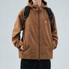 Yacang Charge Jacket Men'S Season Loose Windbreaker Hooded Cotton Jacket Men'S Clothes Casual Jacket Men'S