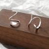 925 Sterling Silver Wave Spiral Stud Earrings for Women - Lightweight Luxury Design, New 2026 Trend