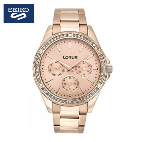 Lorus RP650BX9 Rose Gold Stainless Steel Strap Women's Watch