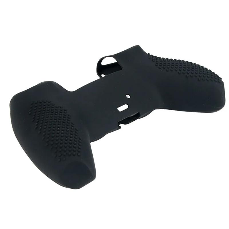 1 Stück Rutschfeste Silikonhülle Skin für PS5 Controller Weiche Hülle Mit Anti-Rutsch-Punkten Daumenstick für Dualsense